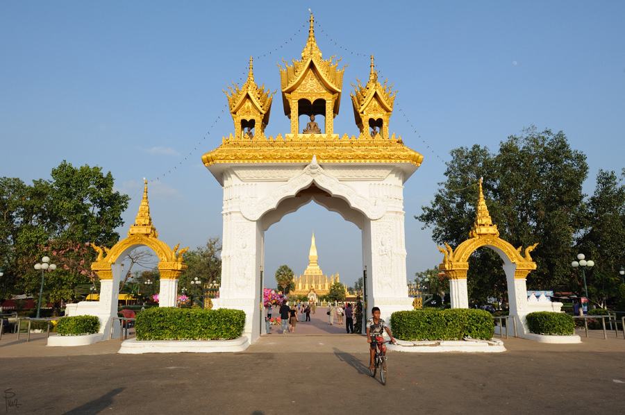 Am Wat That Luang