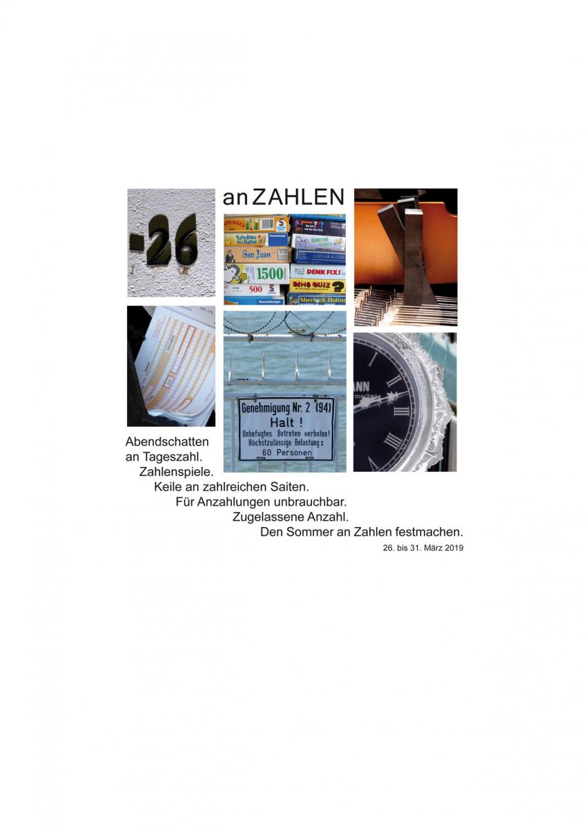 an Zahlen