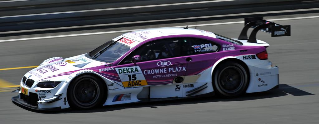 Andy Priaulx - BMW Team RBM - Crowne Plaza Hotels BMW M3 DTM