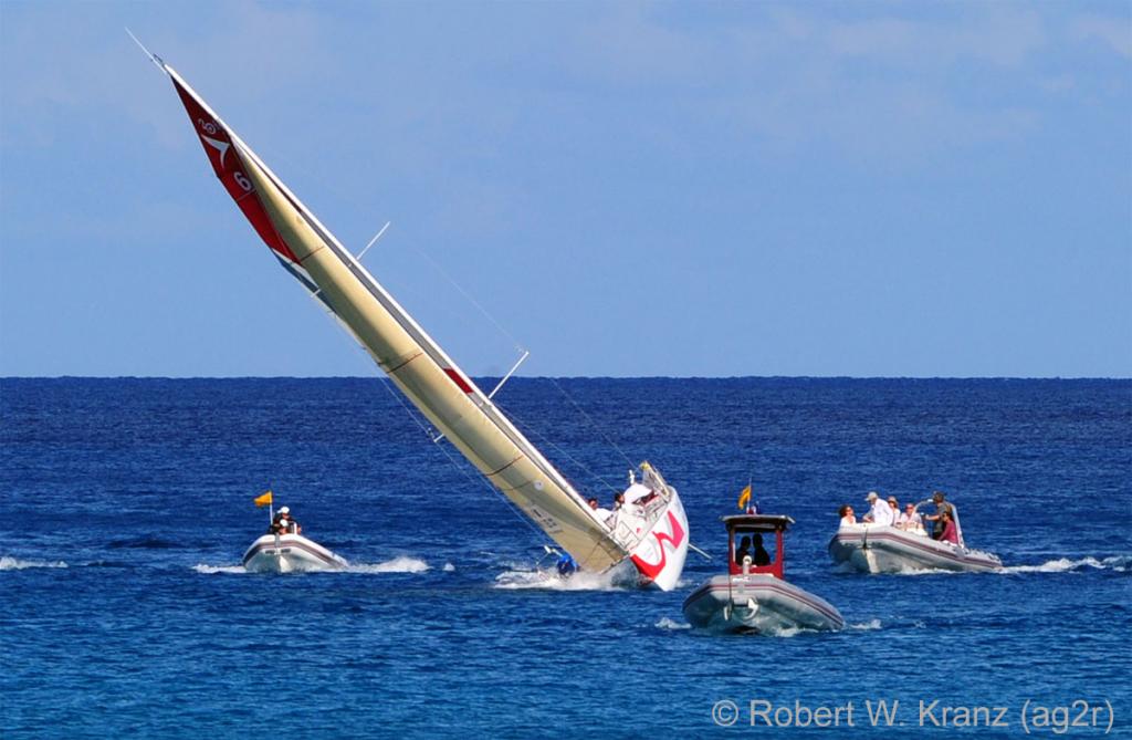 Ankunft der Teilnehmer der Transat AG2R Regatta 2010 in St. Barth