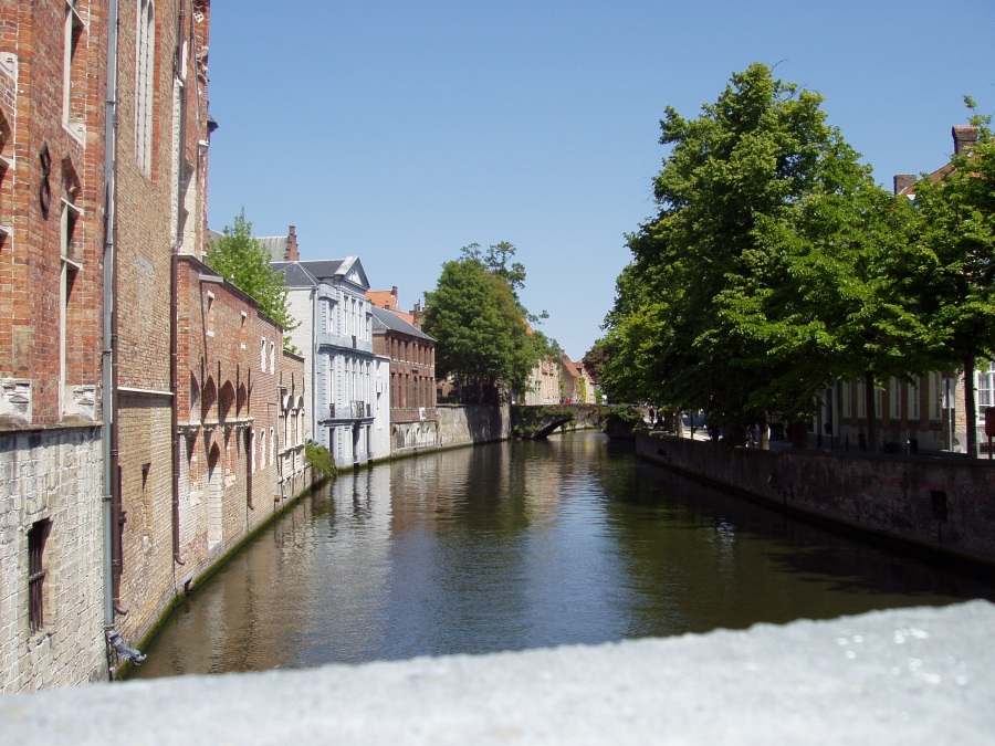 Antwerpen   2004 05 26 14 14 12   Tagesausflug Brügge Brügge Blinde Ezelstraat Kanal