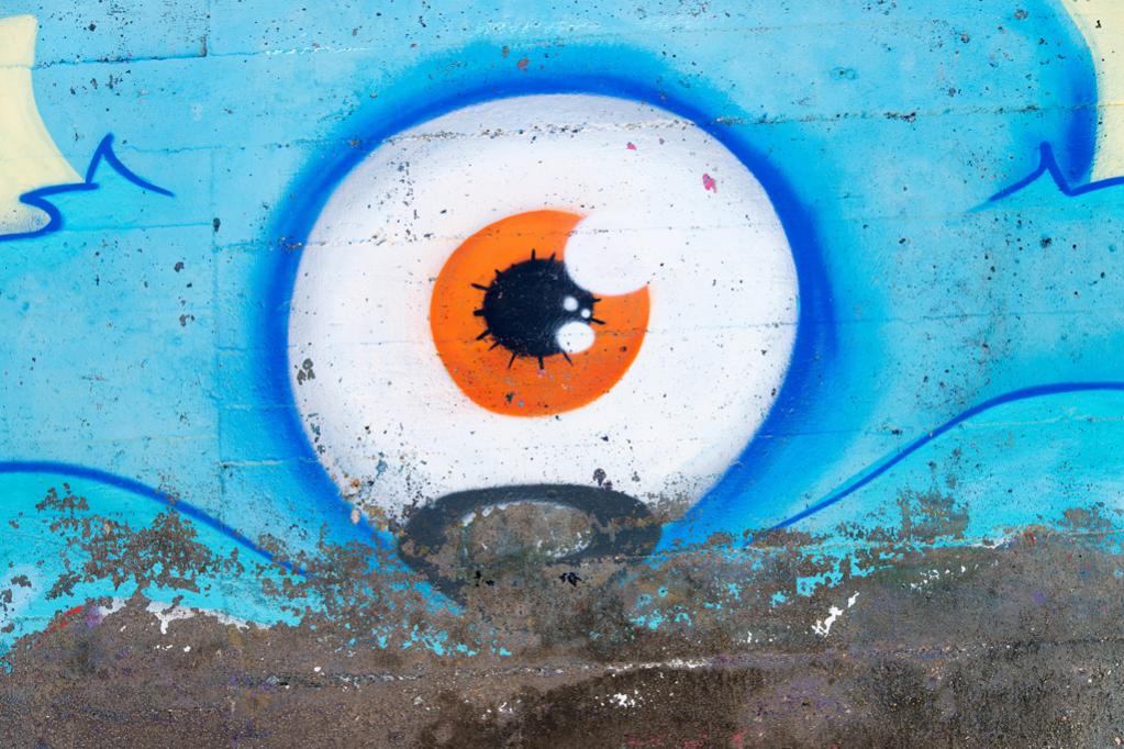 Atlantik, Frankreich, Bunker, Graffiti 4