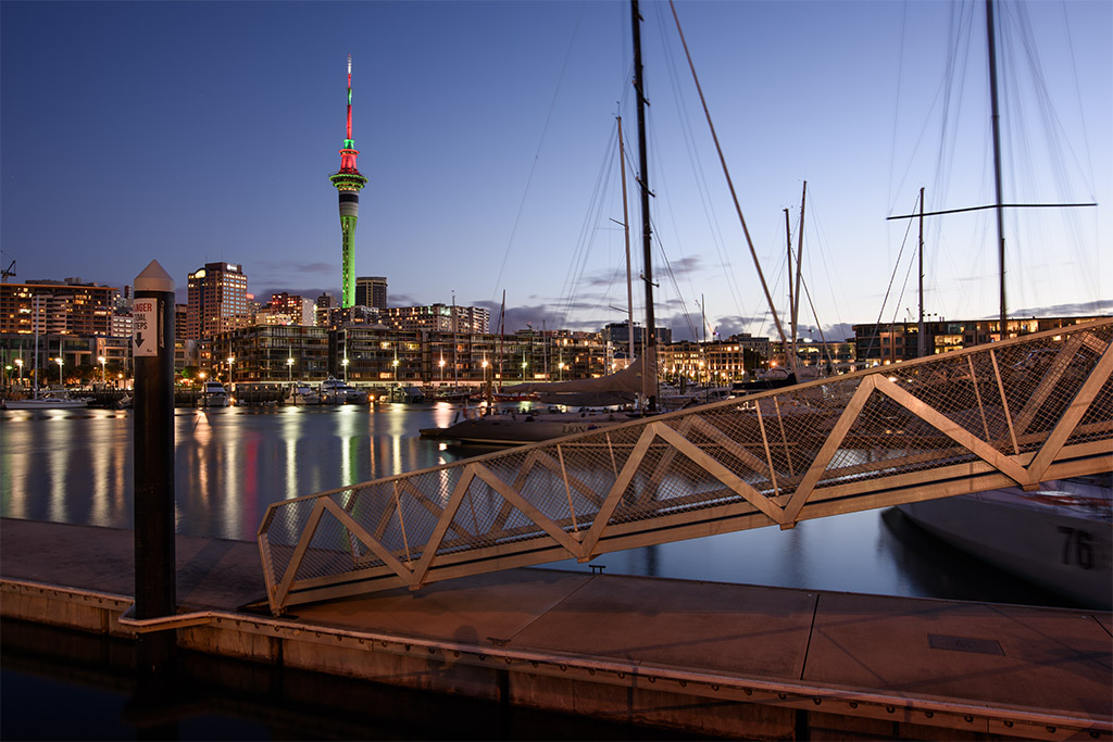 Auckland abends 01 klein