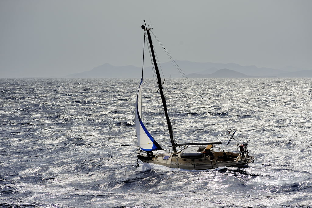 Auf dem Weg von Patmos nach Samos