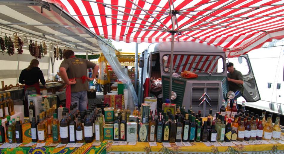 Auf dem Wochenmarkt