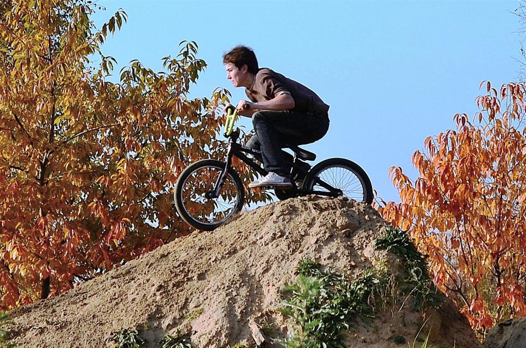 Auf der Bike Schanze