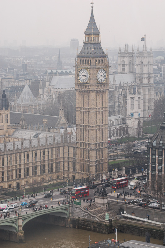 Aus London Eye
Big Ben