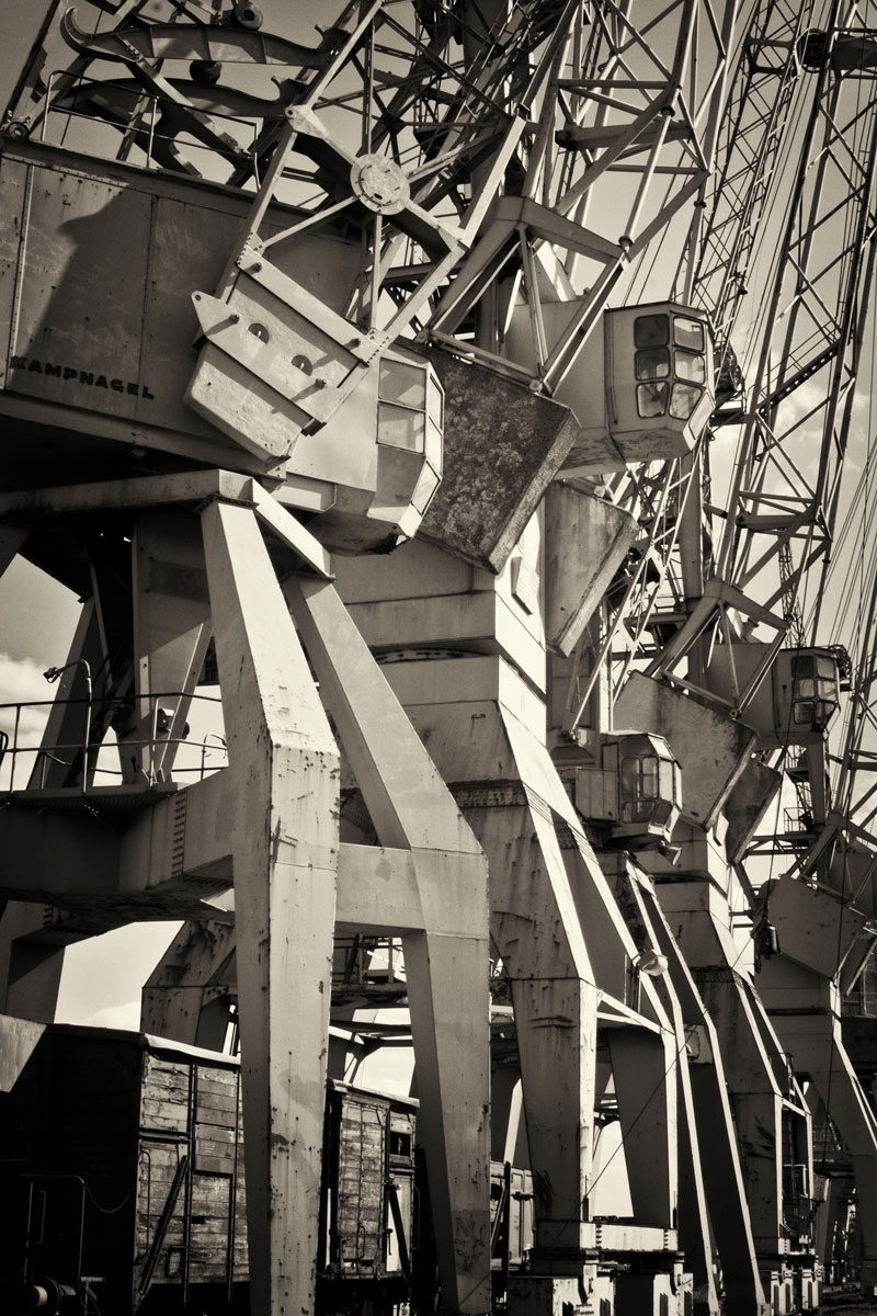Ausrangierte Stahlkolosse B&amp;W5