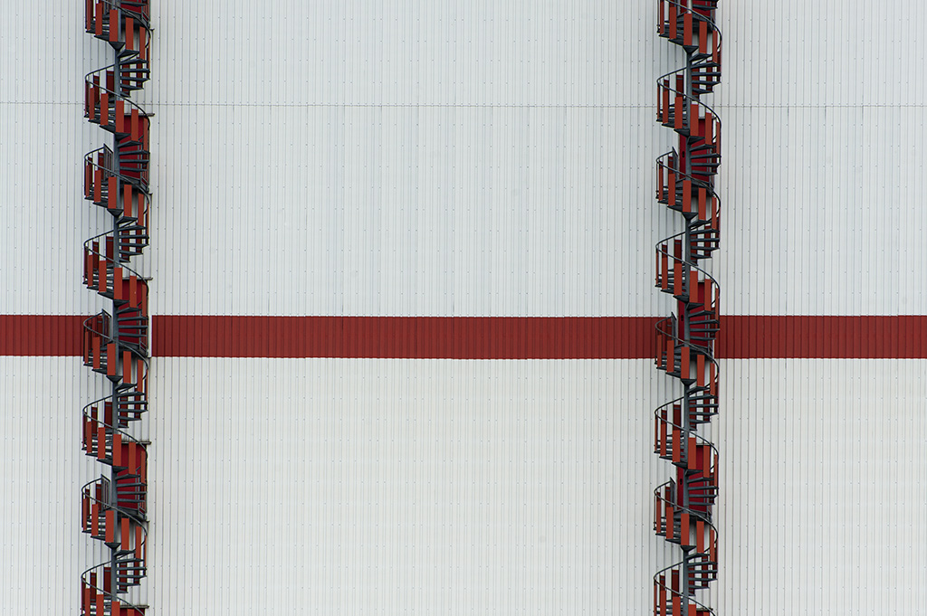 Aussenteppen im Hafen 1k