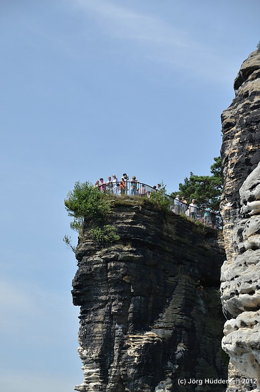 Aussichtspunkt auf der Bastei