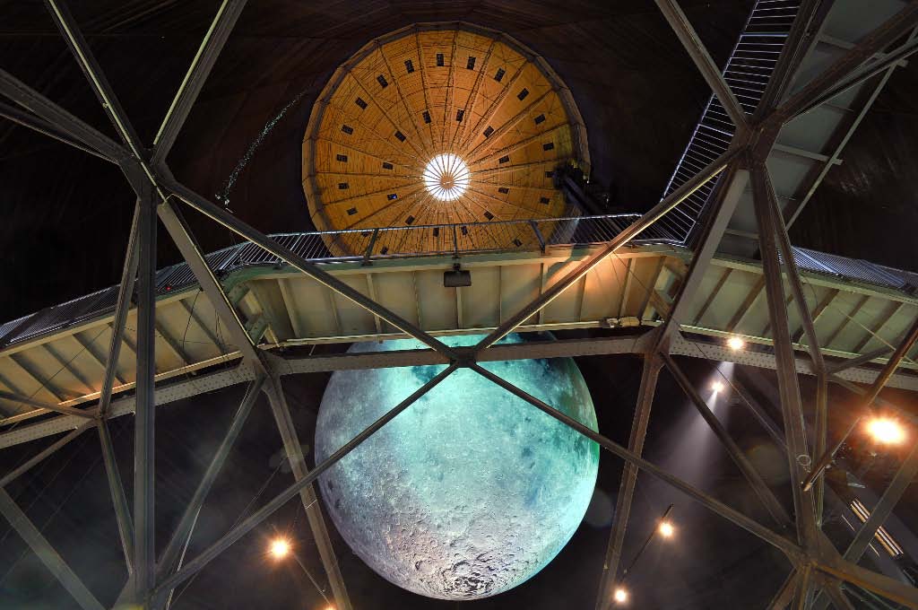 Ausstellung Sternstunden, Oberhausen Gasometer