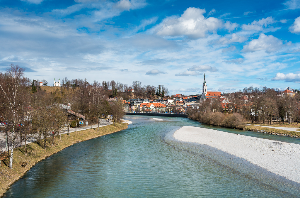 Bad Tölz an der Isar Vorfrühling