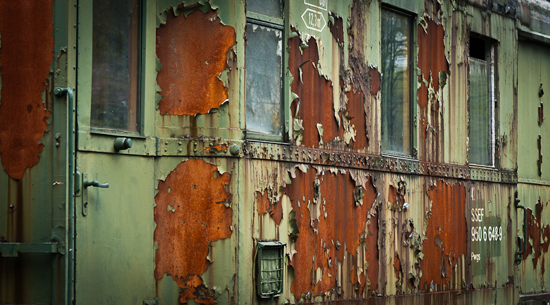 Bahnhof Muggendorf 10.04.2011
Flächige Oxidation