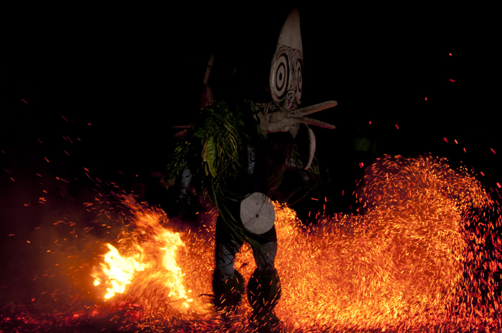 Baining Fire Dancer - East New Britain