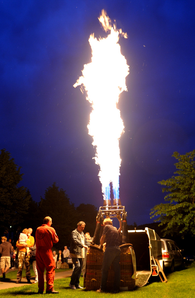 Ballonglühen in Marburg, 23.05.09