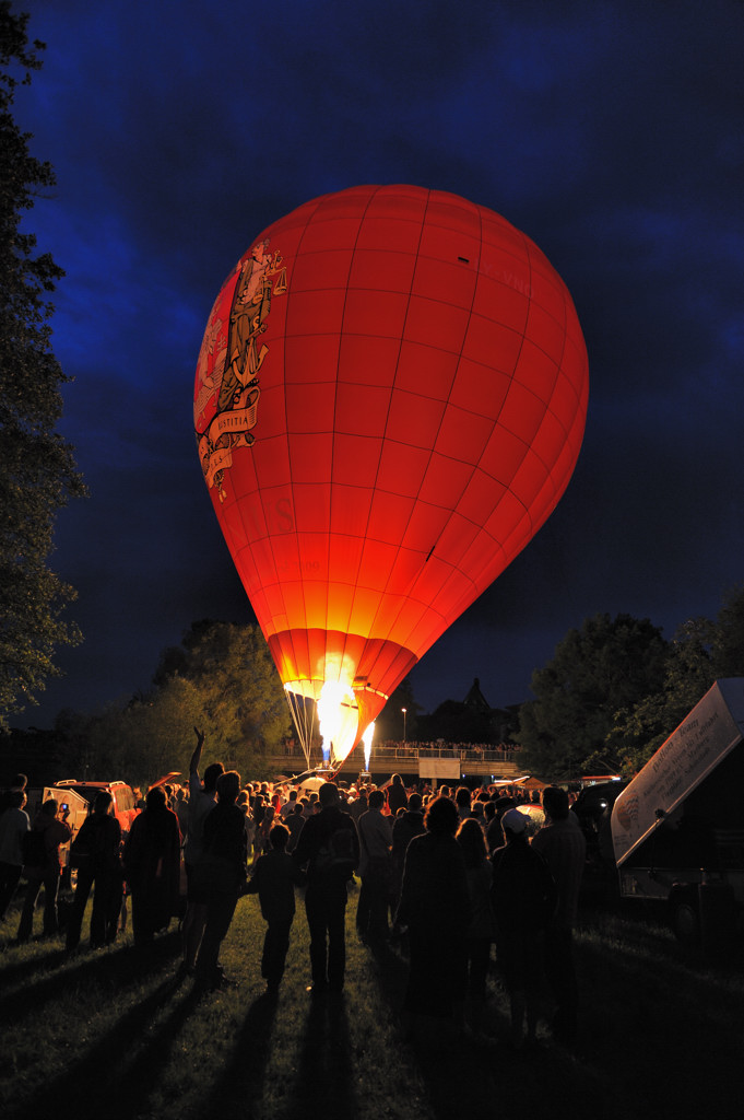 Ballonglühen in Marburg, 23.05.09