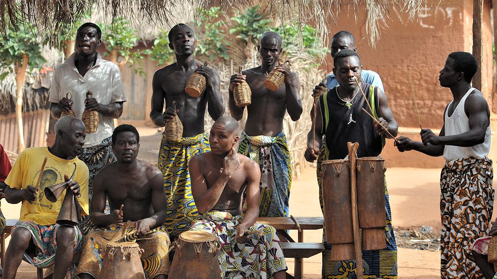 Band auf Voodoozeremonie 8101