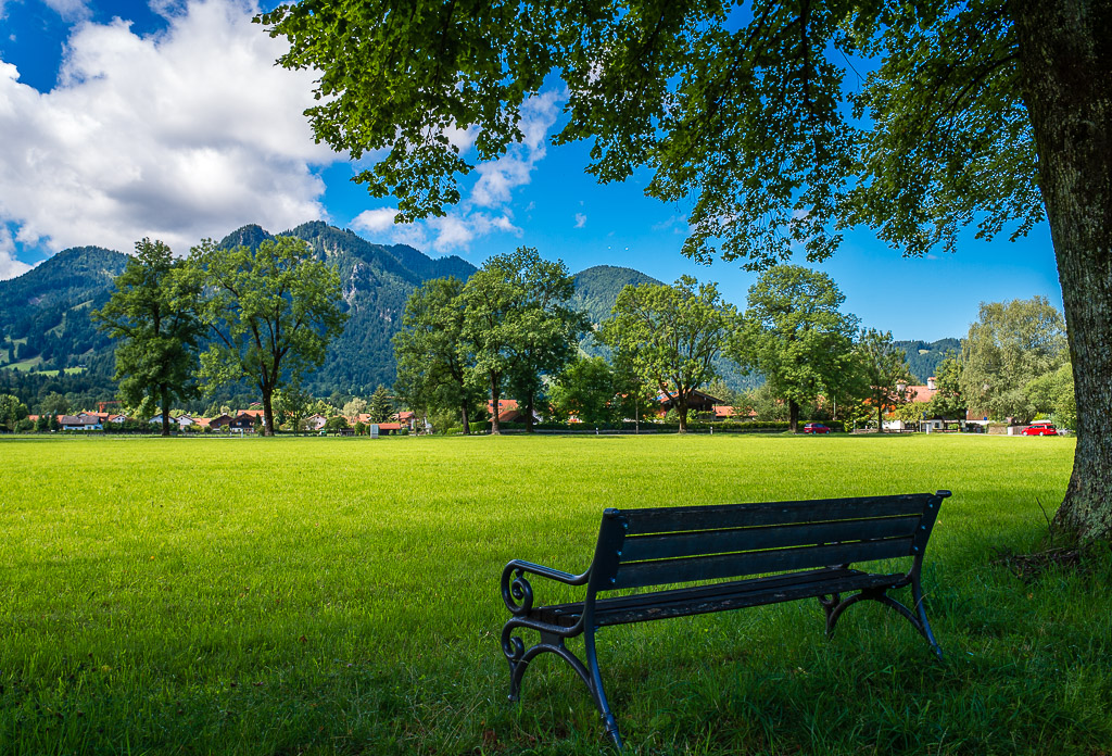Bank am Maria-Anna-Weg