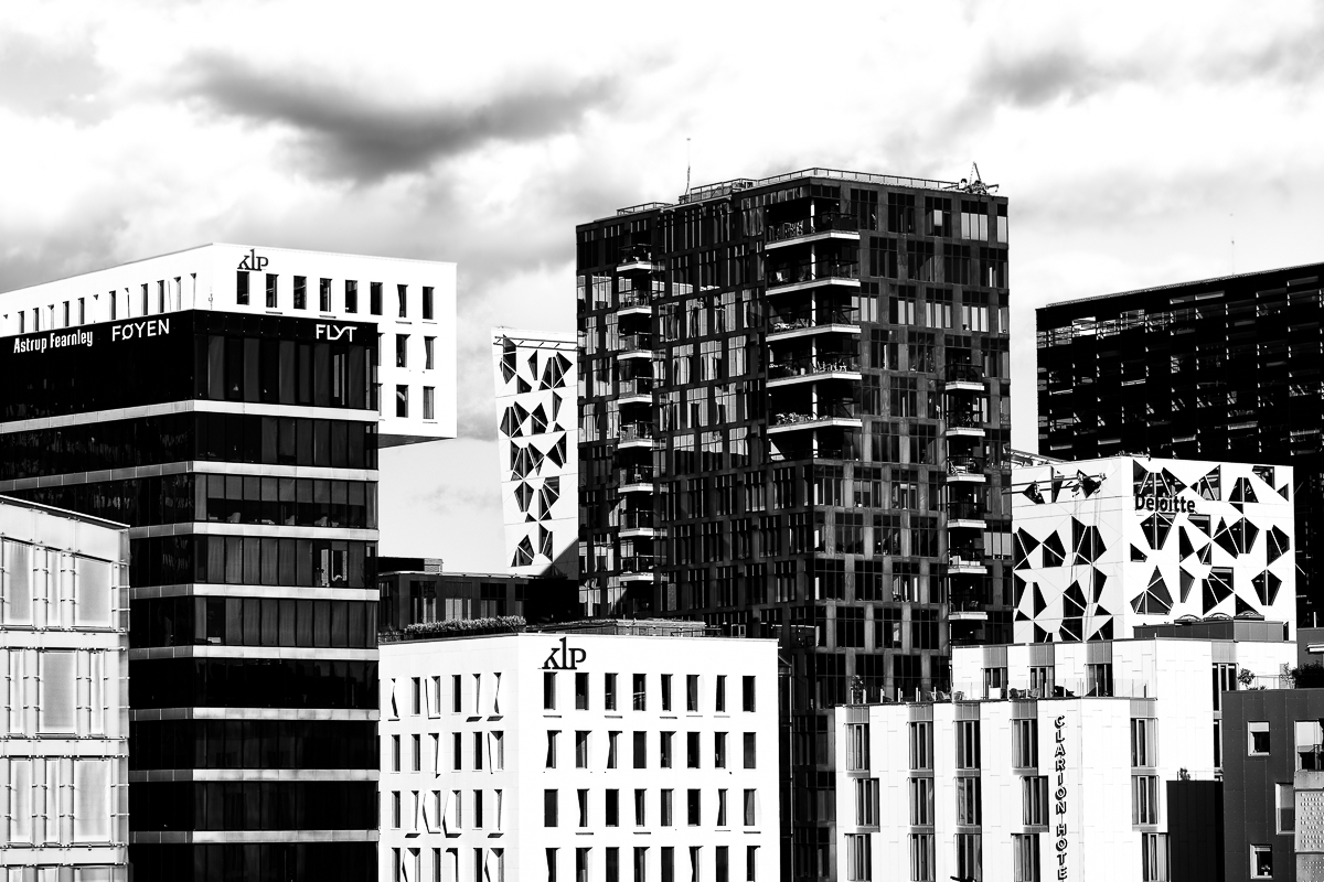 "Barcode-Viertel" in Oslo