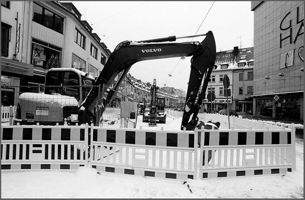 Baustelle - Winterpause