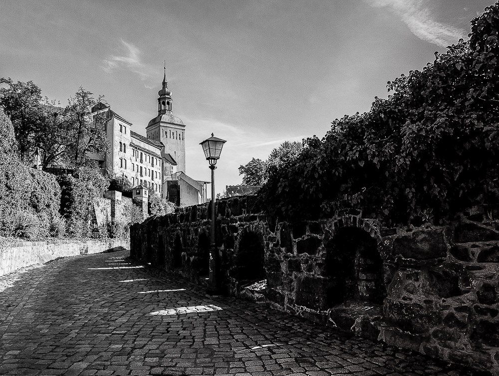 Bautzen, der Weg zum Markt.