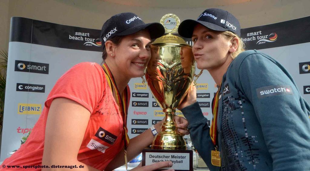 Beachvolleyball_DM_31.08.2013_TimmendorferStrand_Laura Ludwig_KiraWalkenhorst