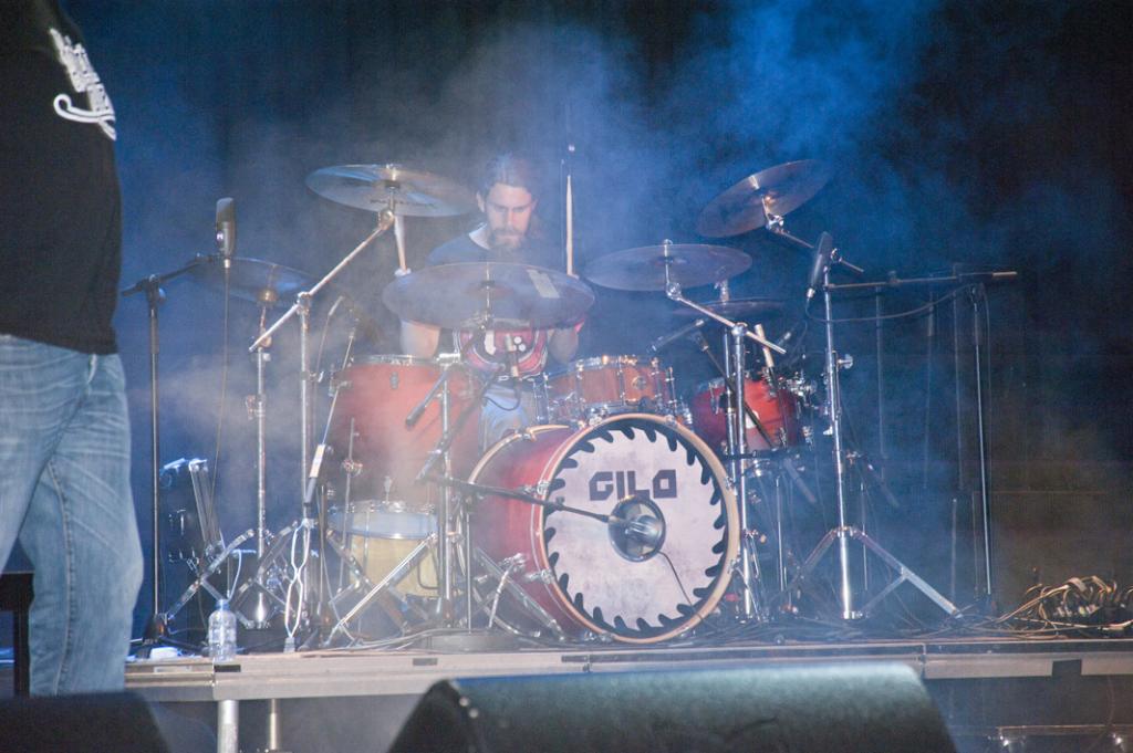bei einem Konzert in Hengelo
