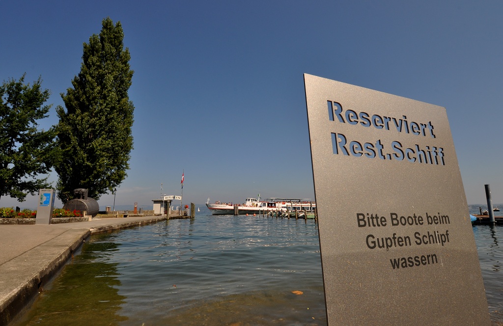 beim gupfen schlipf wassern