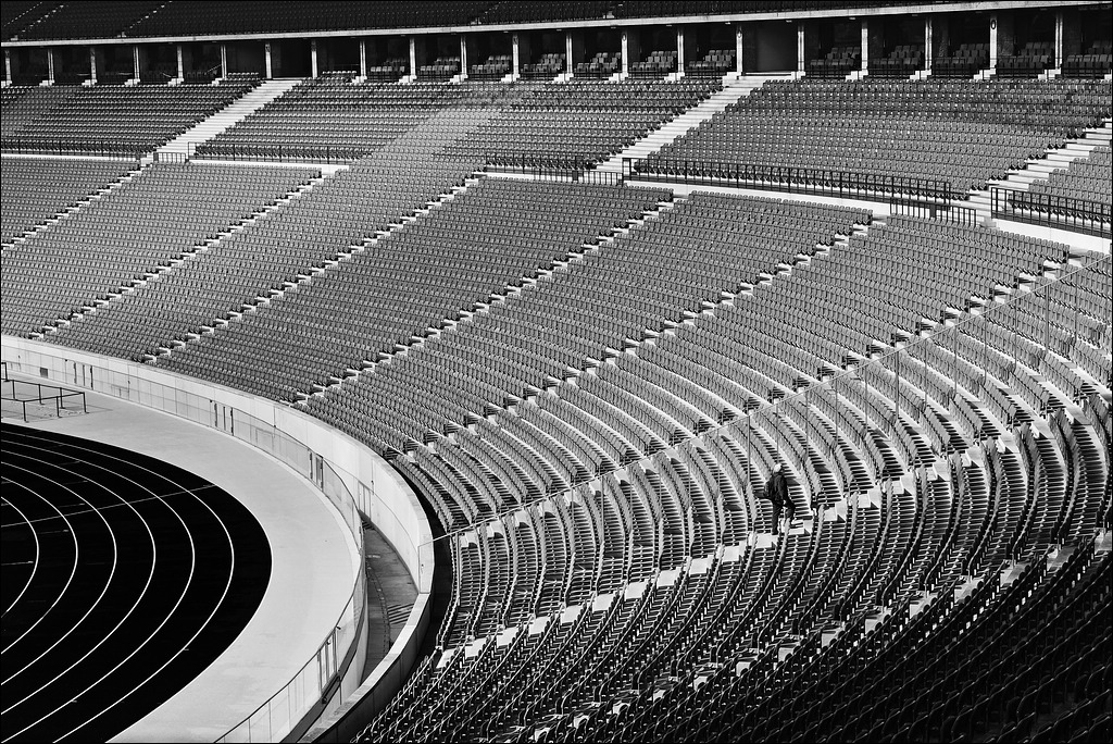 Berlin 09 / 2012 Olympiastadion Ostkurve