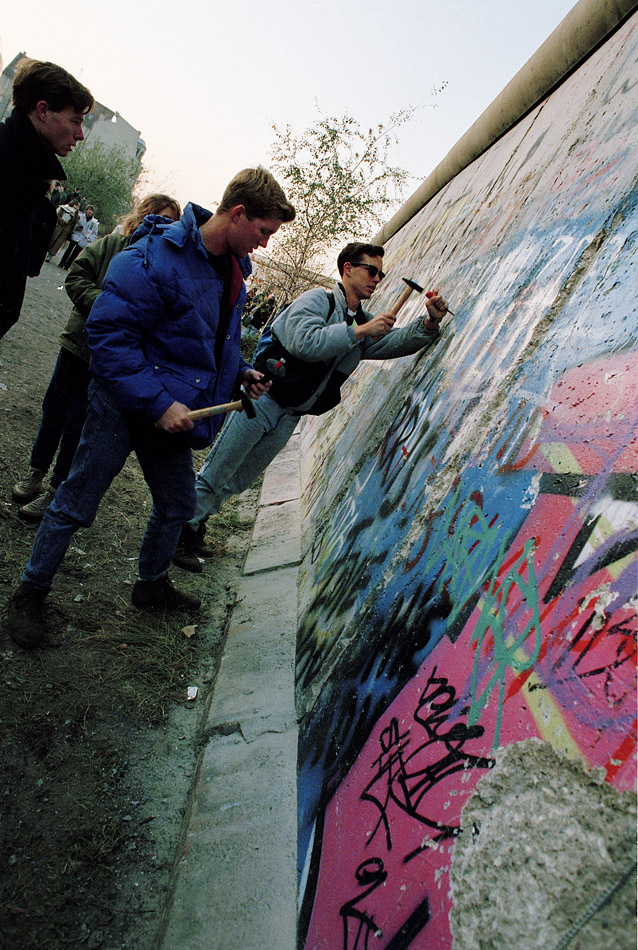 Berlin 1989 Mauerfall 7