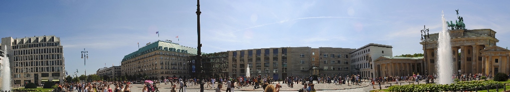 Berlin Pariser Platz Panorama