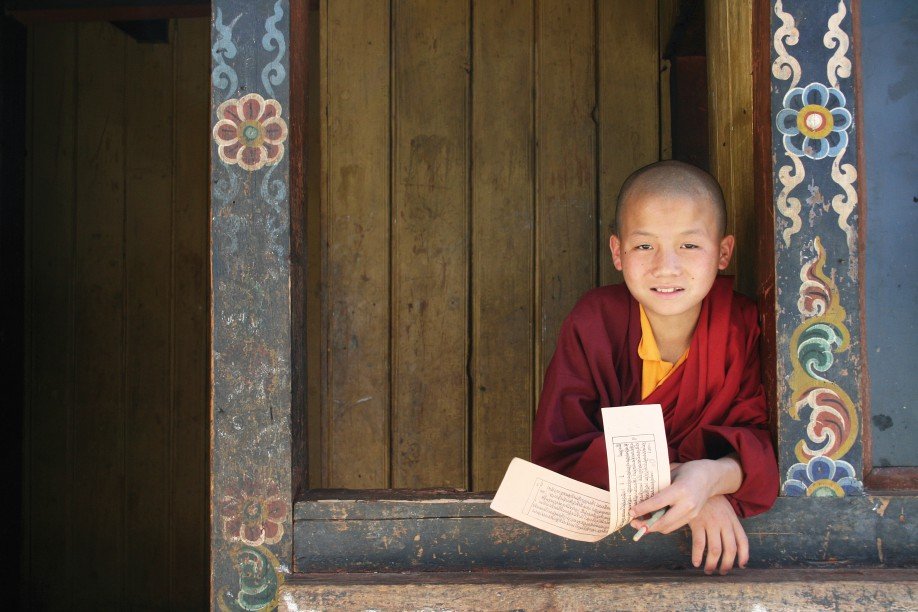 BHU 2011 1STW 012 Punakha Moench