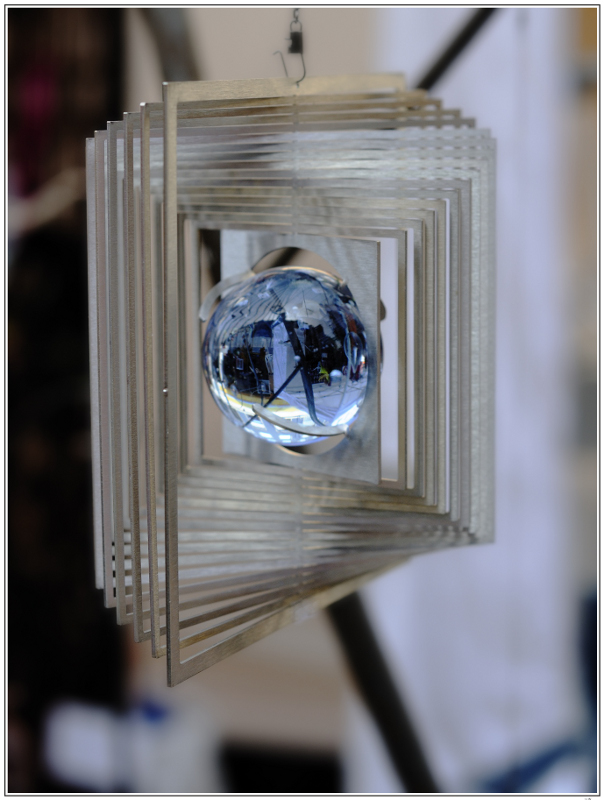 Blaue Kugel 4