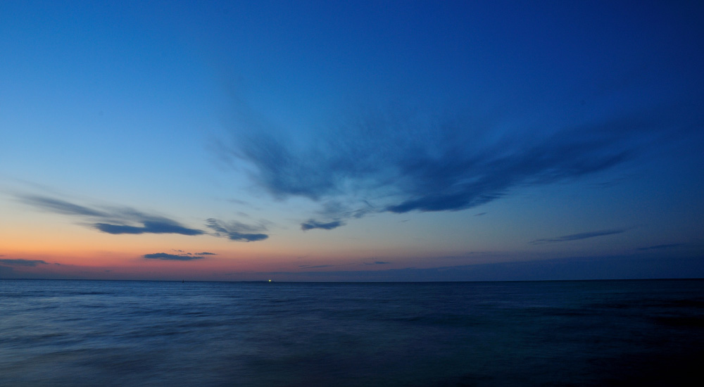 Blaue Stunde 1, Zinnowitz (ISO200, 4sec)