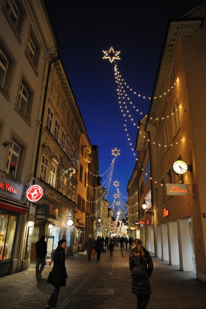 Blaue Stunde in Winterthur