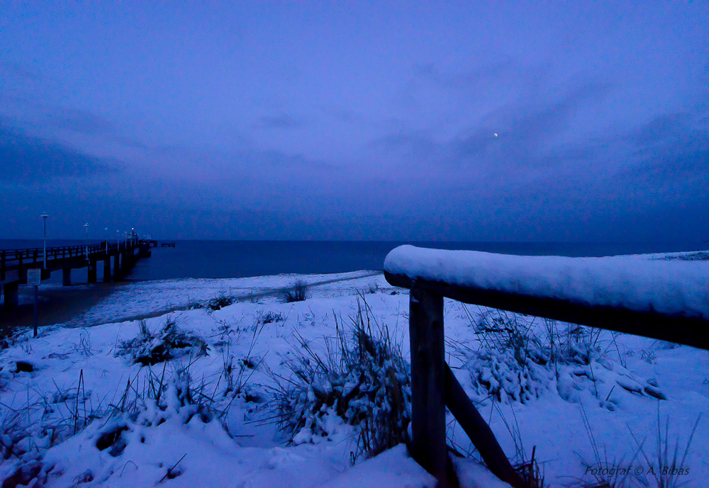 Blaue Stunde in Zinnowitz