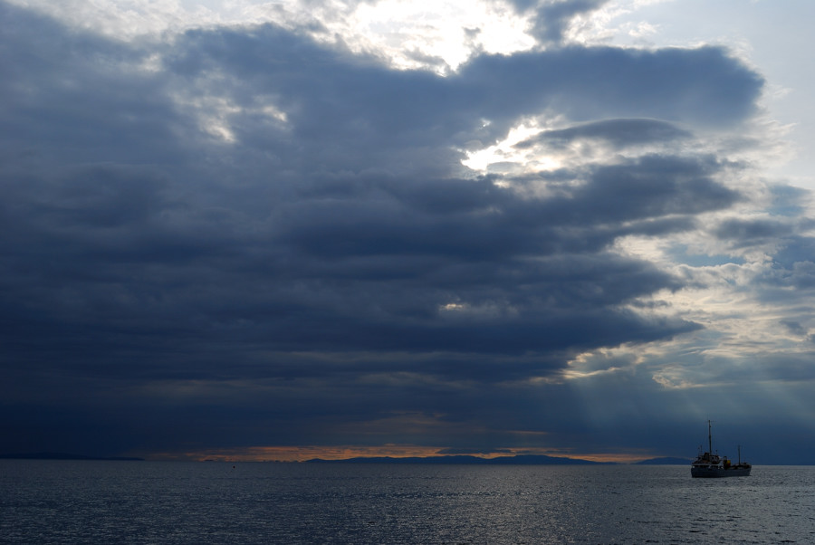 Blick auf Chalkidiki