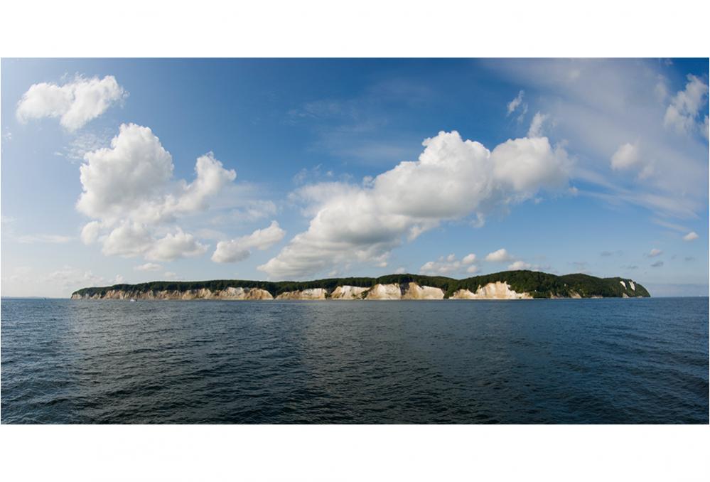 Blick auf die Kreidefelsen mit Königsstuhl, Rügen