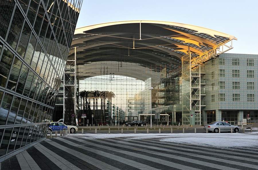 Blick auf Kempinski Hotel