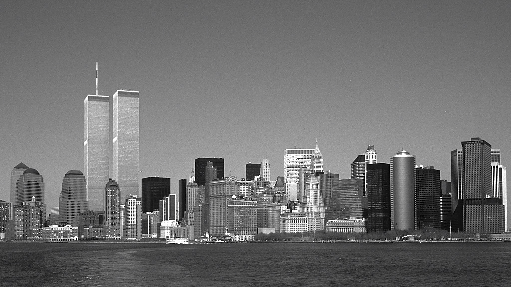 Blick auf Manhattan, Mitte der 80er