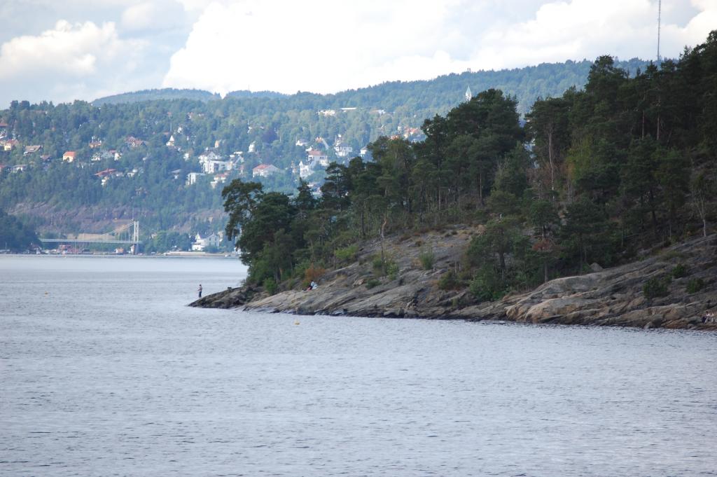 Blick auf Oslo-Nordstrand
