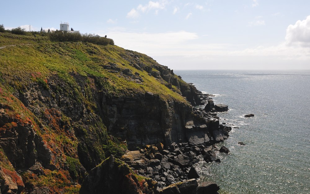 Blick Richtung Leuchtturm / Lizard Point