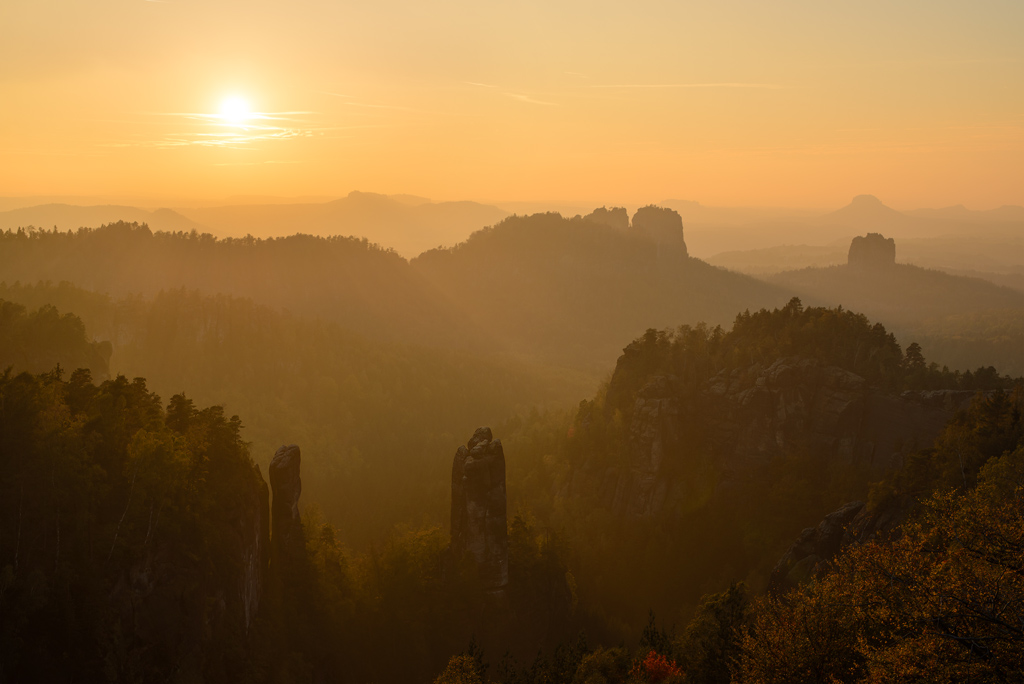 Blick vom Carolafelsen 2014