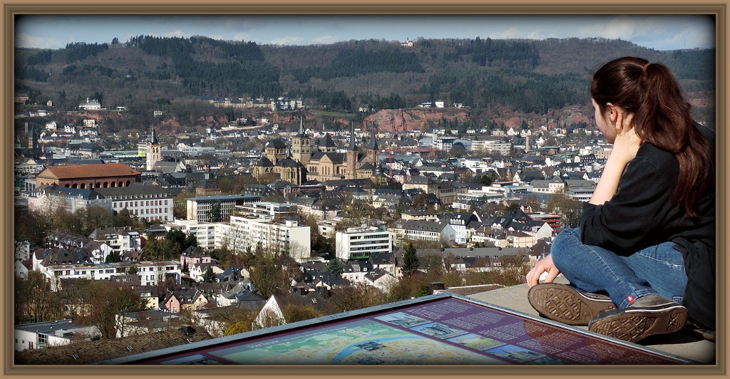 Blick vom Petrisberg auf Trier