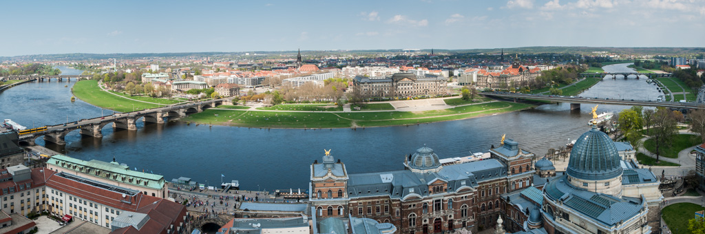 Blick von der Frauenkirche, Dresden