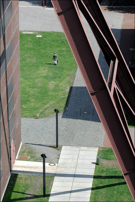 Blick von der Kohlenwäsche - Zeche Zollverein 08/2010