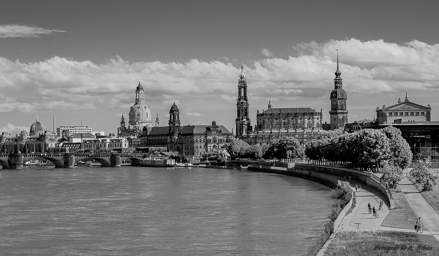 Blick von der Marienbrücke