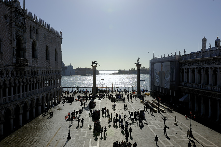 Blick von San Marco um die Mittagszeit