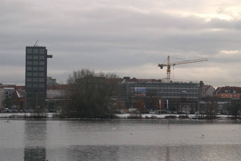 Blick zur tullnau/Altes Milchhofgelände