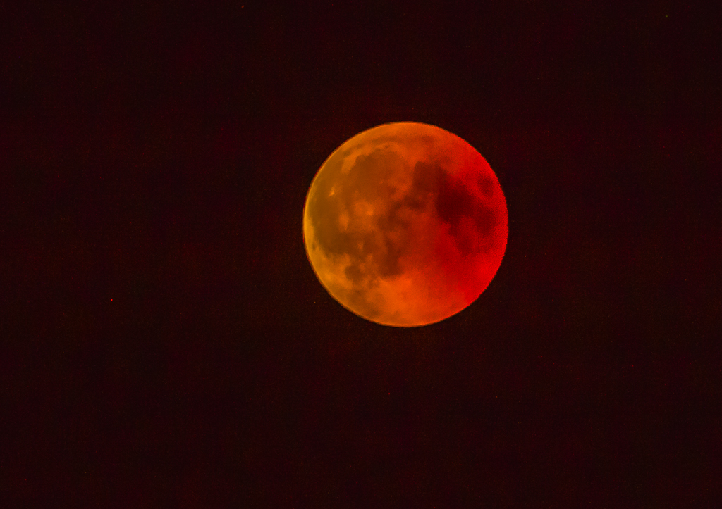 Blutmond Goldener Schnitt